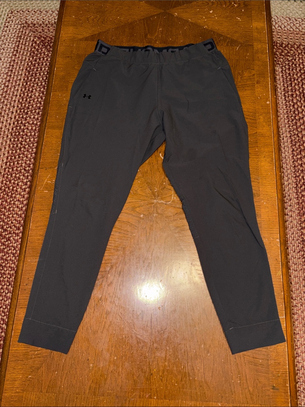 Under Armour Charcoal Gray Tech Jogger Pants